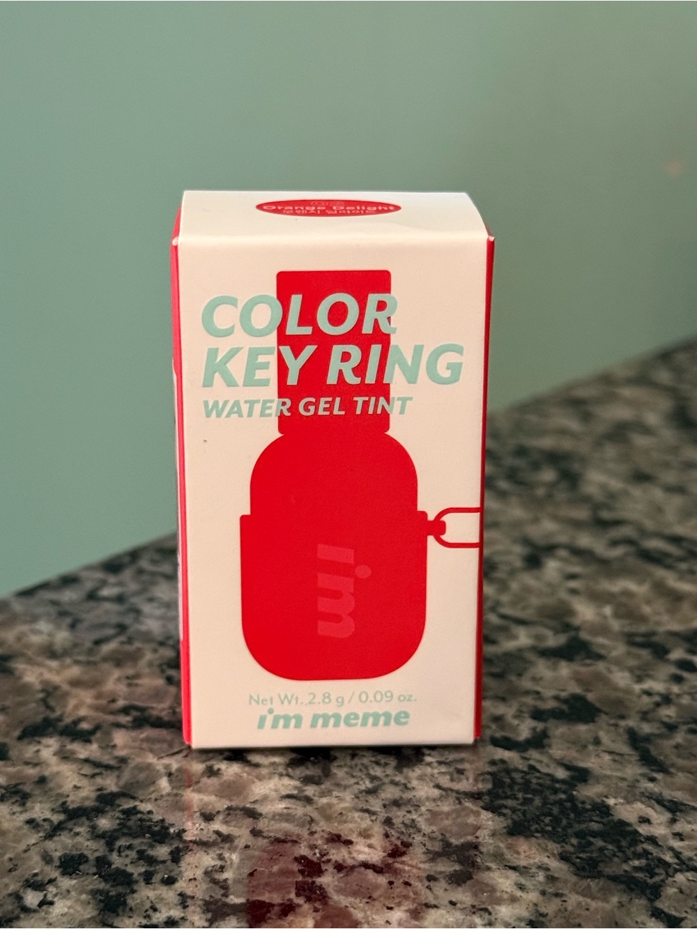 I'm Meme Color Key Ring Water Gel Tint - Orange Delight